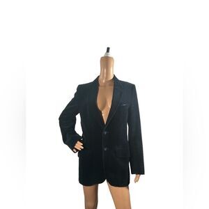 John Collier Blue  Velvet 2 Button Mens Suit Jacket Sport Coat Blazer Size M